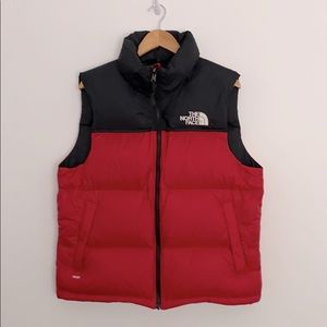 The North Face 1996 Retro Nuptse Vest Red Medium